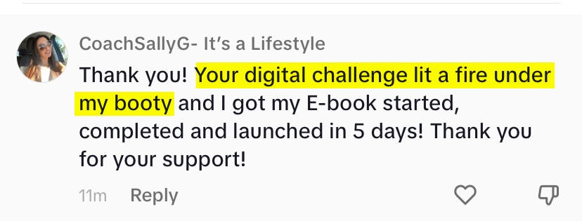 Sally testimonial